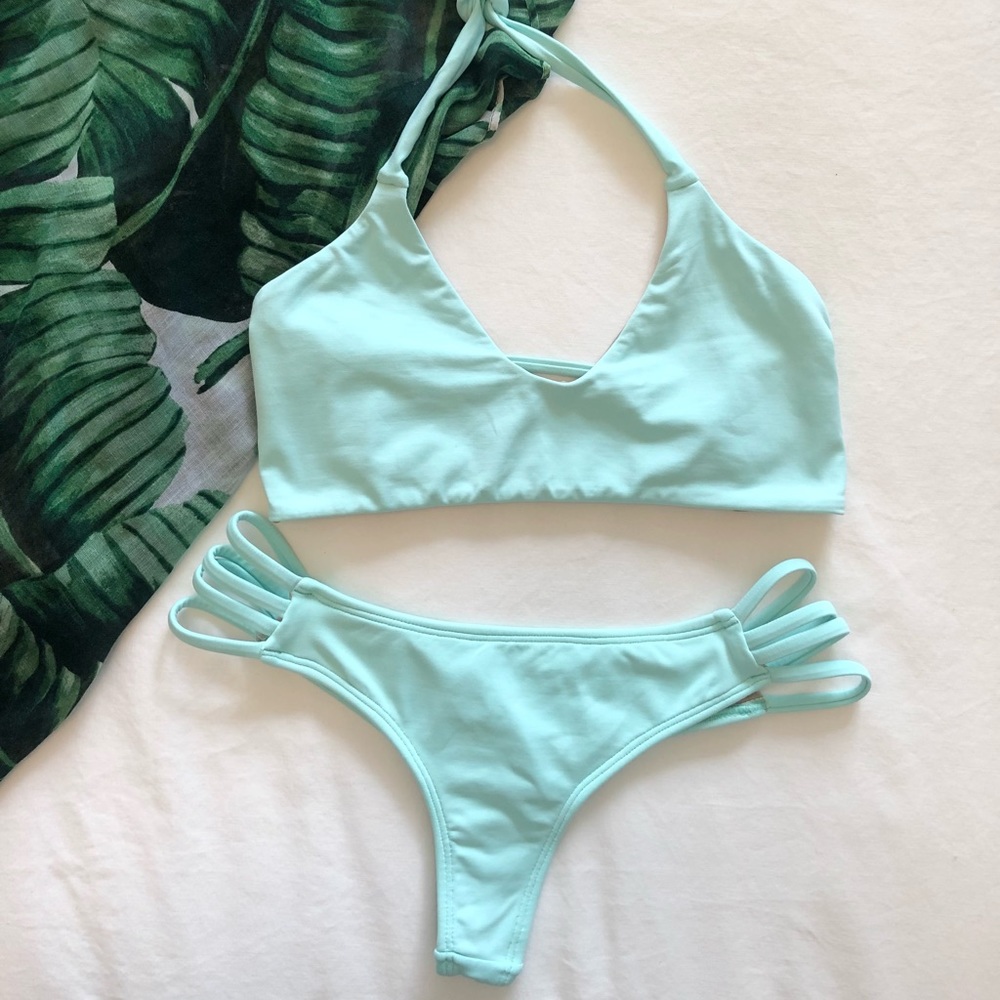 Midori bikinis mint “Tavarua” bottom